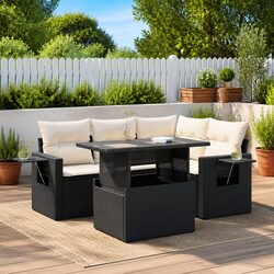 Warm and Reliable 5-Piece Outdoor Sofa Set