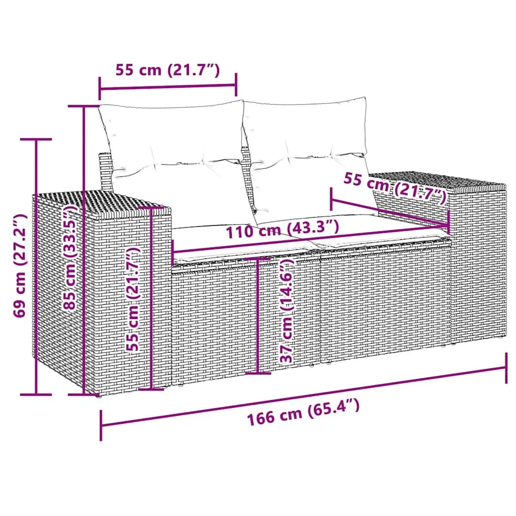5-Piece Outdoor Sofa Set