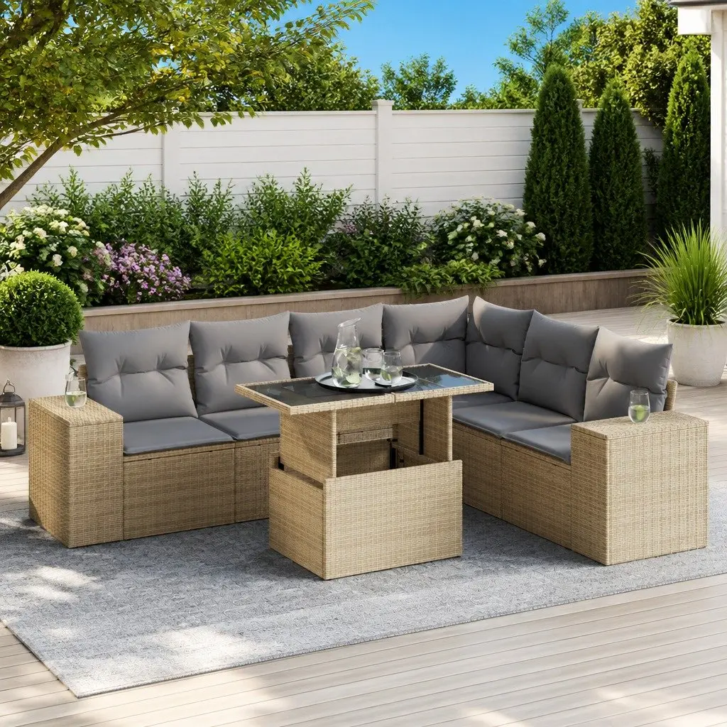 7-Piece Garden Sofa Set