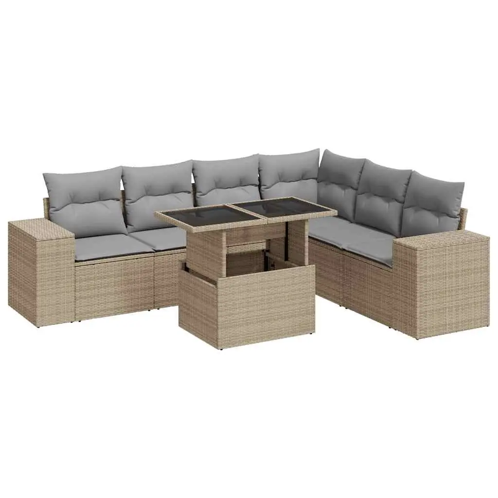 7-Piece Garden Sofa Set