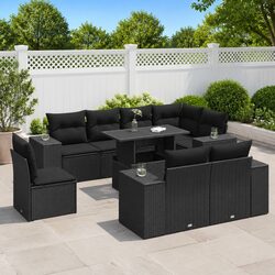 Comfort and Value in a 9 Piece Garden Sofa Set