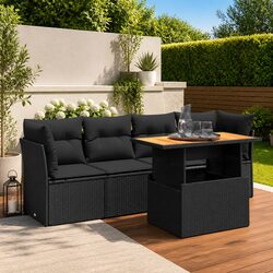 Comfortable 5 Piece Outdoor Sofa Set - Reliable and Practical