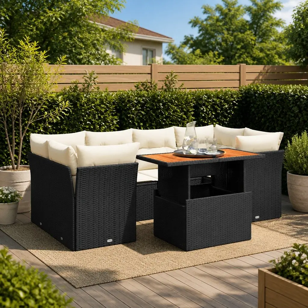 7-Piece Garden Sofa Set