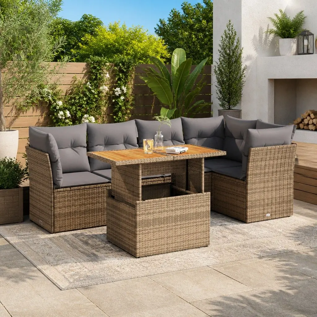 6-Piece Outdoor Sofa Set