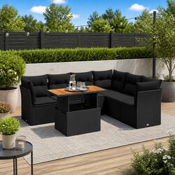 Comfortable and Practical 7 Piece Outdoor Sofa Set
