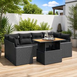 Comfort and Value: 7-Piece Garden Sofa Set