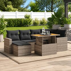 Comfort and Value with Our 7 Piece Garden Sofa Set