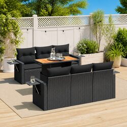 Value and Comfort in a 7 Piece Garden Sofa Set