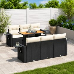 Comfortable and Practical 7 Piece Garden Sofa Set
