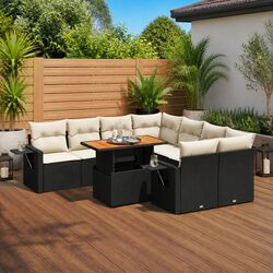 Comfortable and Versatile 9 Piece Garden Sofa Set