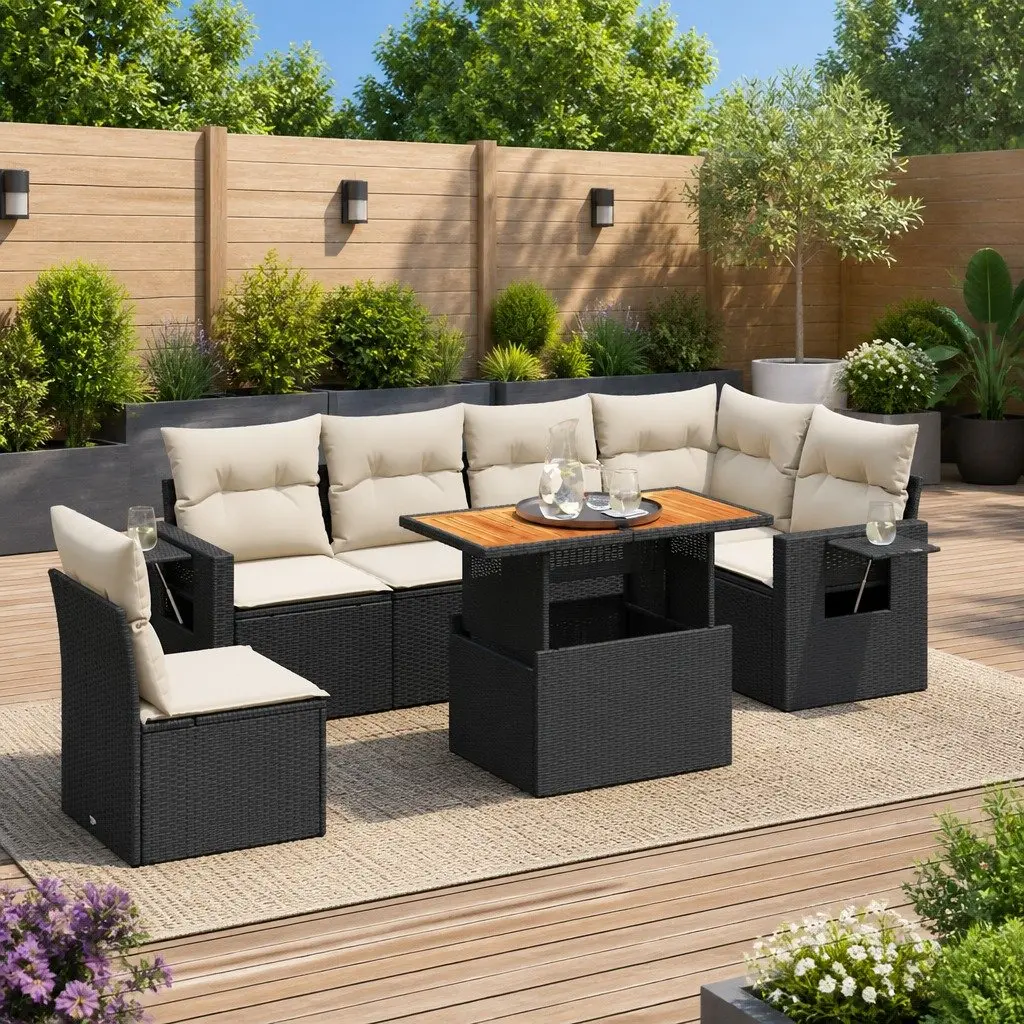 7 Piece Outdoor Sofa Set