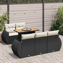 Comfortable and Affordable 6-Piece Garden Sofa Set
