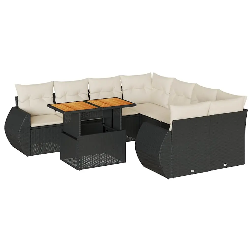 9 Piece Outdoor Sofa Set