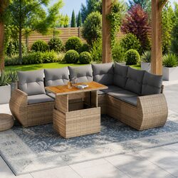 7 Piece Outdoor Sofa Set - Practical and Stylish