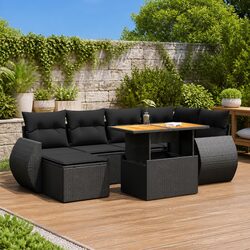 Comfortable and Value-Packed 7 Piece Outdoor Sofa Set