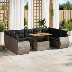 Comfort and Value with This 10-Piece Garden Sofa Set