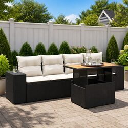 Comfort and Value in This 5-Piece Garden Sofa Set