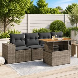 Comfortable and Stylish 5-Piece Garden Sofa Set
