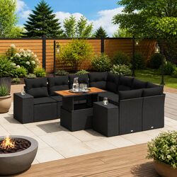 Comfort and Value in a 9-Piece Outdoor Sofa Set