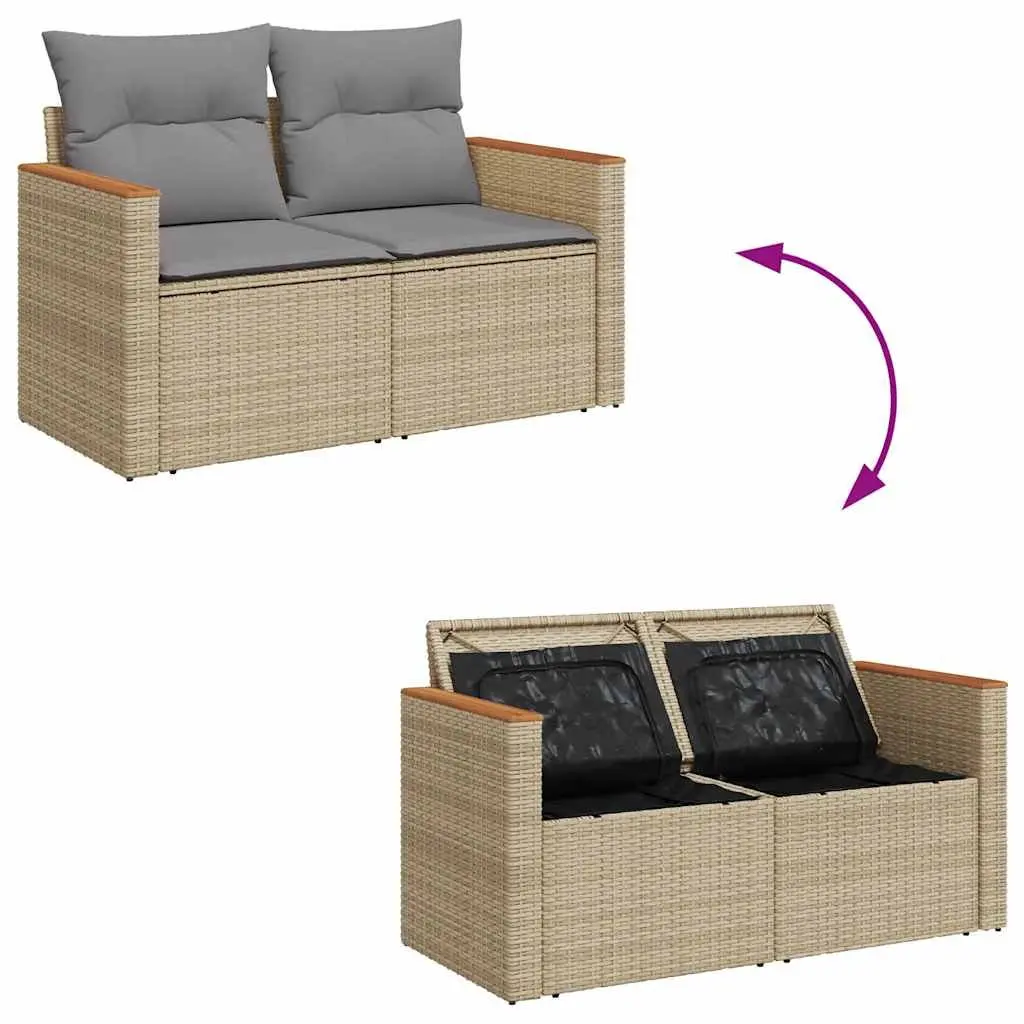 9 Piece Garden Sofa Set