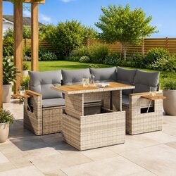 Comfortable and Reliable 4-Piece Outdoor Sofa Set