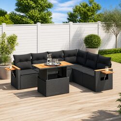 Warm and Reliable 6-Piece Garden Sofa Set for Your Home