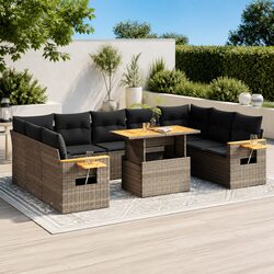 Comfortable and Value-Driven 10-Piece Garden Sofa Set