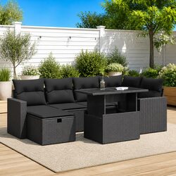 Reliable 7 Piece Garden Sofa Set for Any Outdoor Space