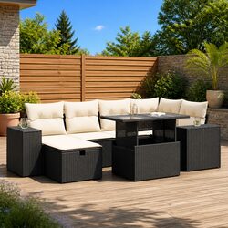 Comfort and Value in an 8-Piece Garden Sofa Set