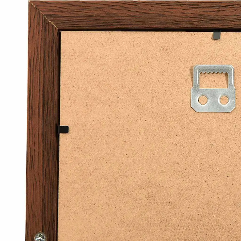 Collage Photo Frame Set 10 Piece 13x18cm Wall Gallery Display Dark Brown