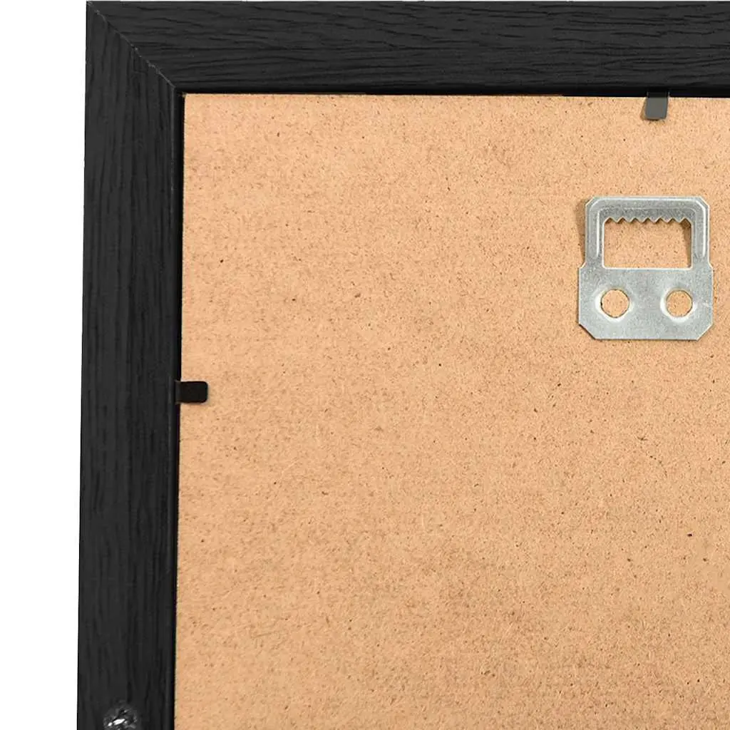 Collage Photo Frame 10 Piece Display 10x15 cm Black Wall Decor