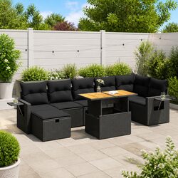 Comfortable 5-Piece Garden Sofa Set with Storage Options