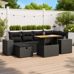 Comfortable and Affordable 8-Piece Garden Sofa Set