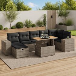 Comfort Meets Functionality in This Garden Sofa Set