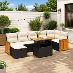 Comfortable and Practical 5-Piece Garden Sofa Set