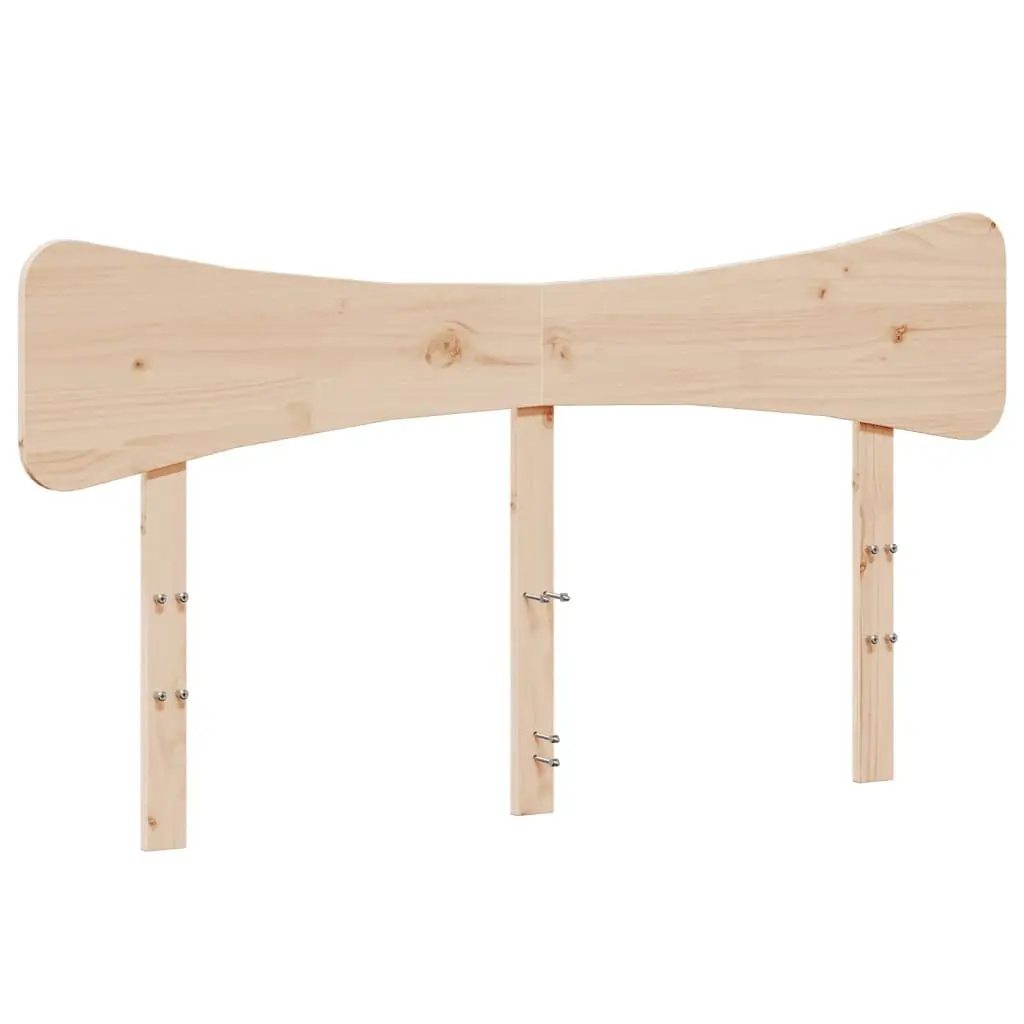 Solid Wood Pine Bed Frame 135x190 cm