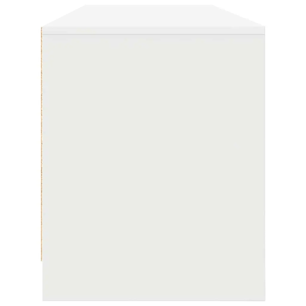 TV Cabinet Storage Unit Engineered Wood 188.5 x 41 x 50 cm White