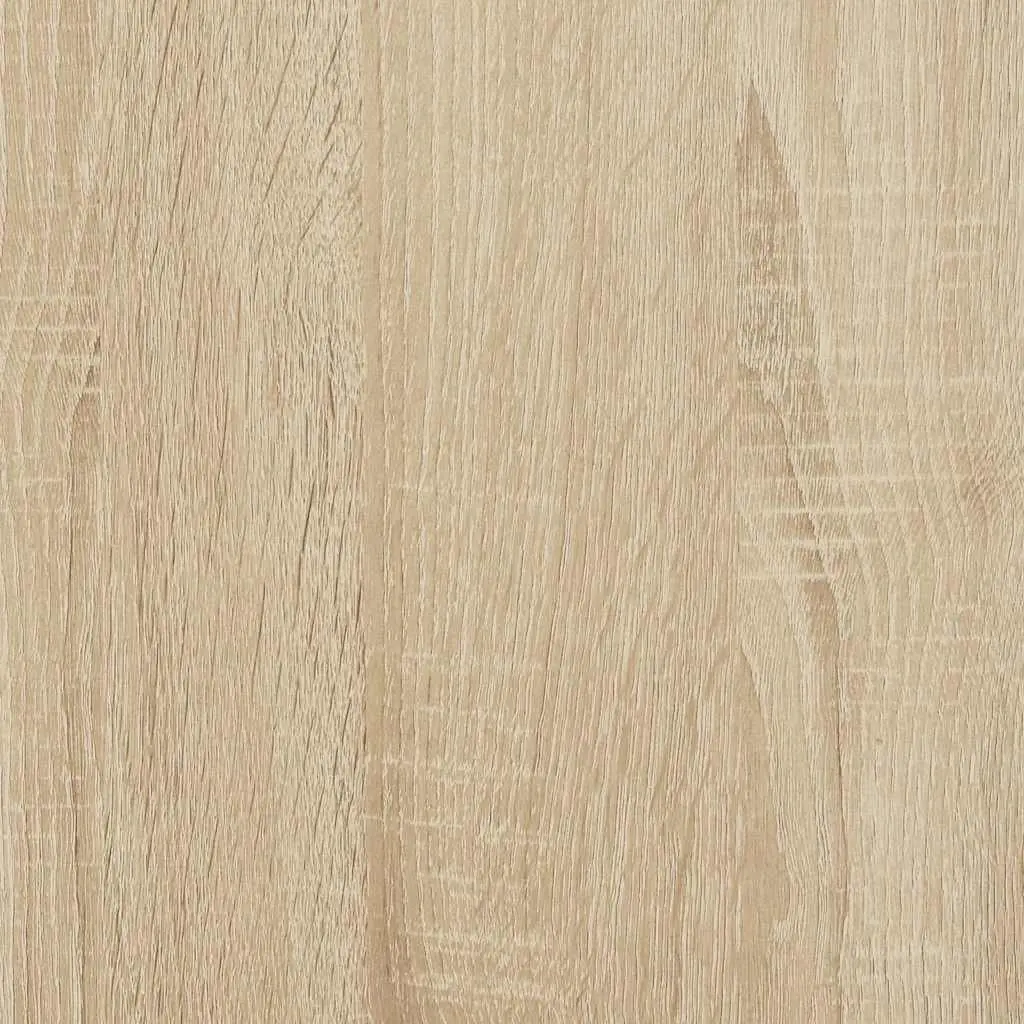 Sideboard with Drawers Storage Cabinet Sonoma Oak Brown Engineered Wood