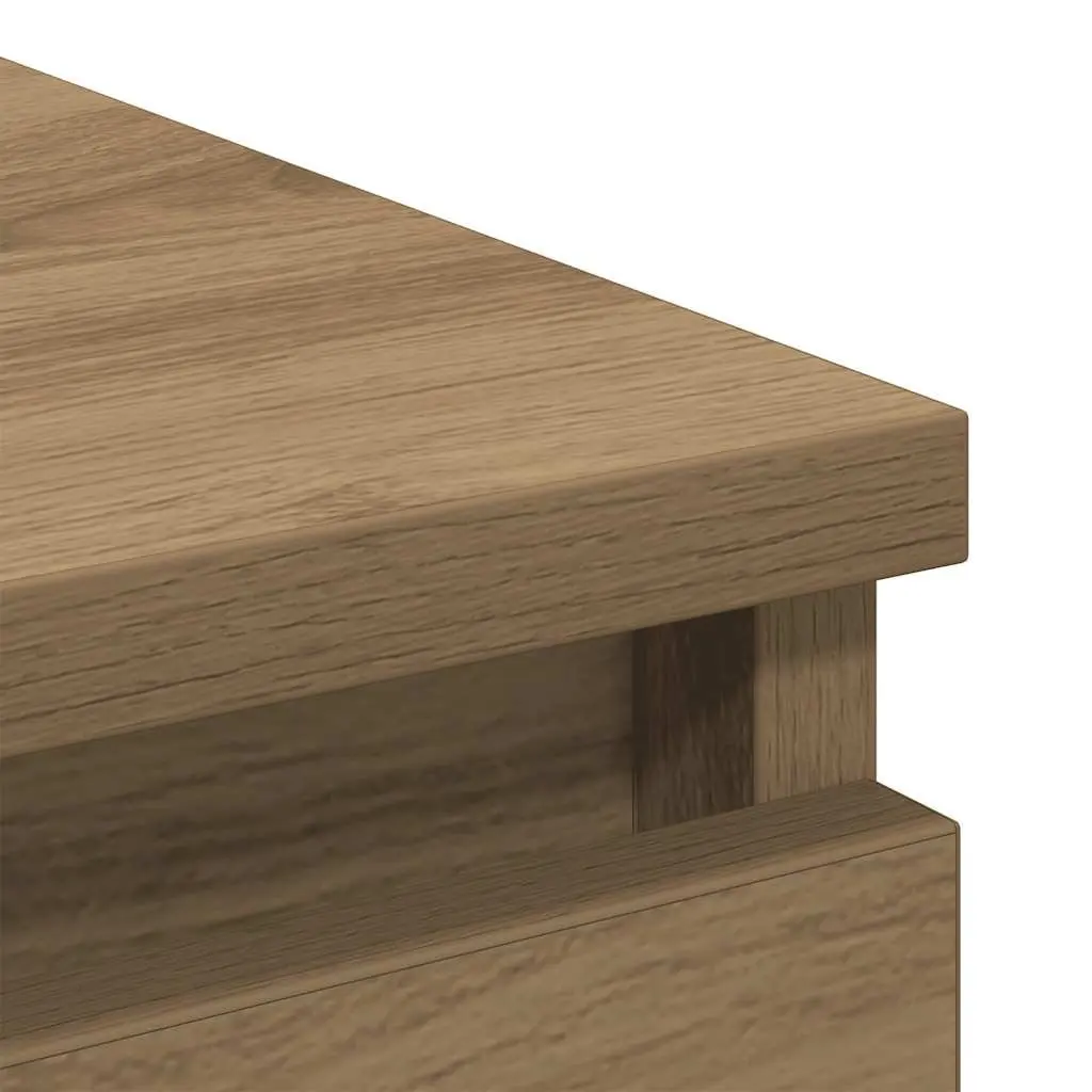 Sideboard Storage Cabinet Engineered Wood 100x35x99cm Brown