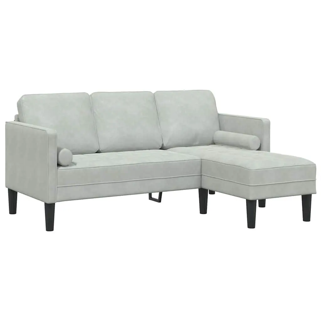 Light Grey Modular Sofa Set