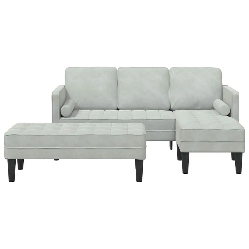 Light Grey Modular Sofa Set