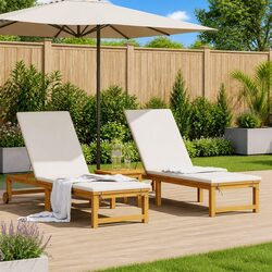 Comfort and Style in a 3-Piece Outdoor Lounger Set