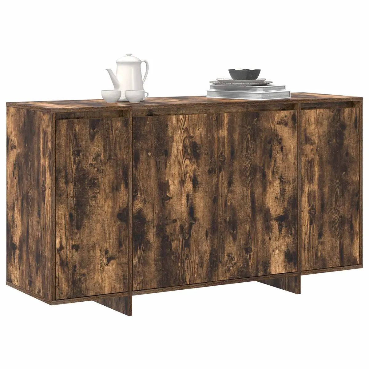 135cm Brown Sideboard with Ample Storage