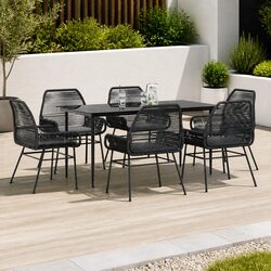Comfortable and Practical 7 Piece Garden Dining Set