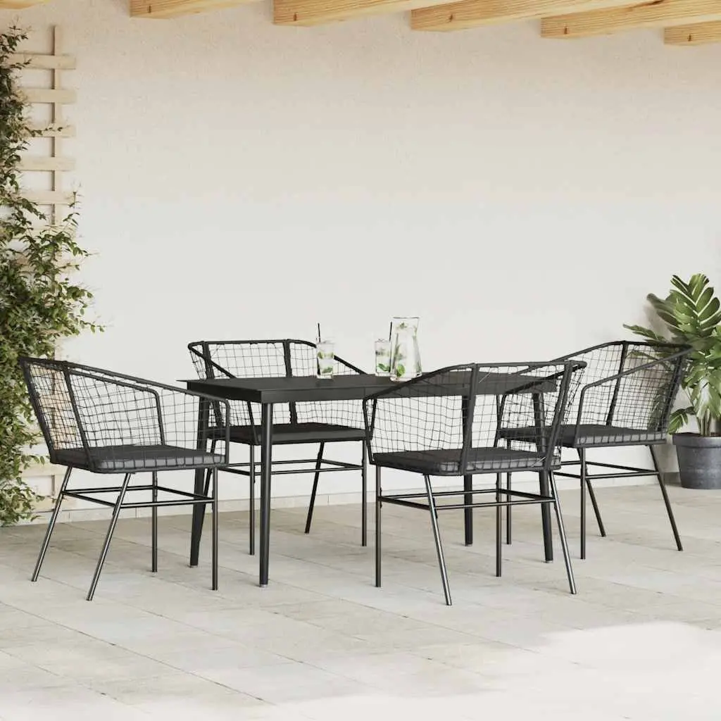 5-Piece Garden Dining Set for Comfort