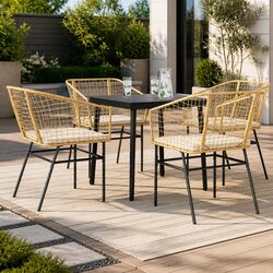 Value-Driven Outdoor Dining Set with Comfort and Style