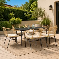Quality 7 Piece Garden Dining Set for Value Seekers