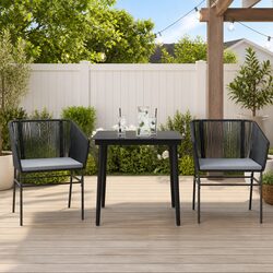 Affordable 3 Piece Outdoor Dining Set for Gardens