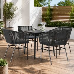 Comfortable and Stylish Outdoor Dining Set for Relaxation