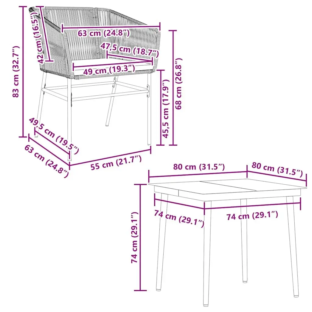 Outdoor Dining Set for Relaxation